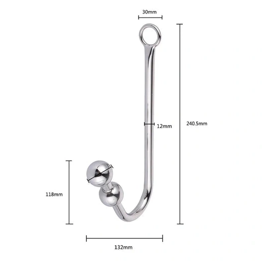 5334 Collar Anal Cuffs Hook Beaded Elegant and with 1122